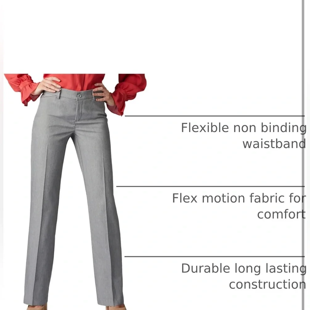 Lee Women's ultra Luxe comfort with flex motion  Trouser Pant - Picture 3 of 6